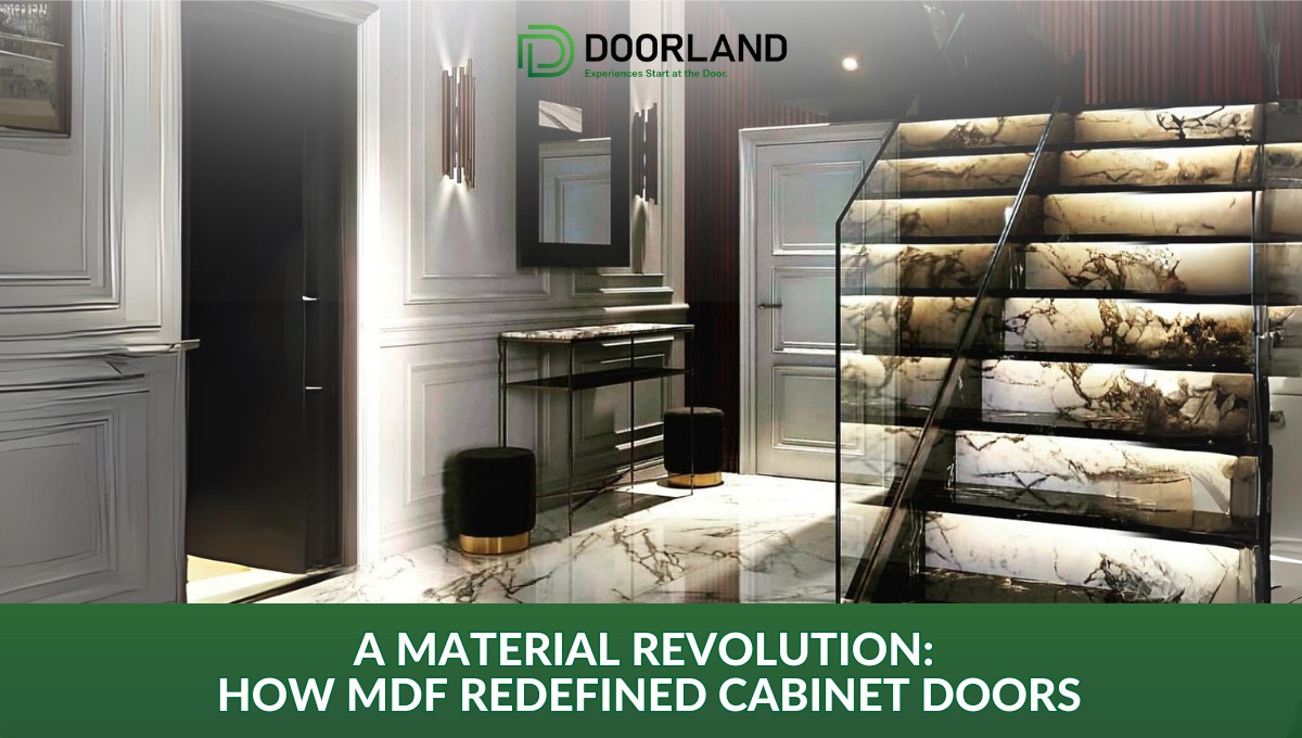 A Material Revolution: How MDF Redefined Wood Doors