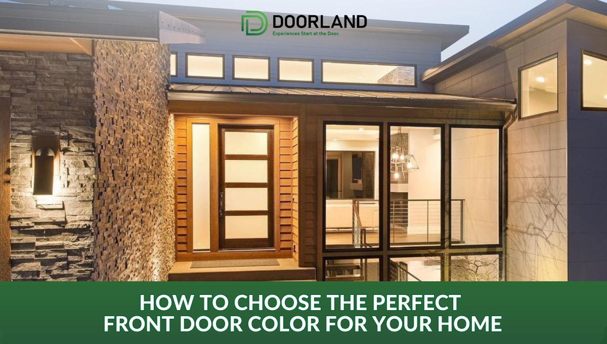 How to Choose the Perfect Front Door Color for Your Home