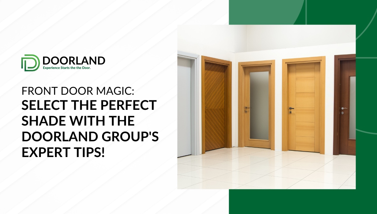Front Door Magic: Select the Perfect Shade with Doorland’s Expert Tips!